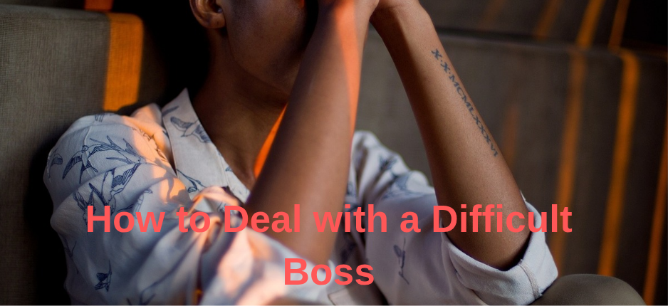 How to deal with a difficult boss without losing your mental health