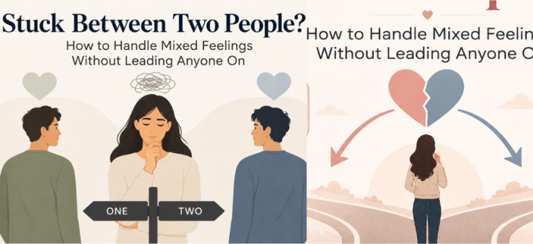 Stuck Between Two People? How to Handle Mixed Feelings Without Leading