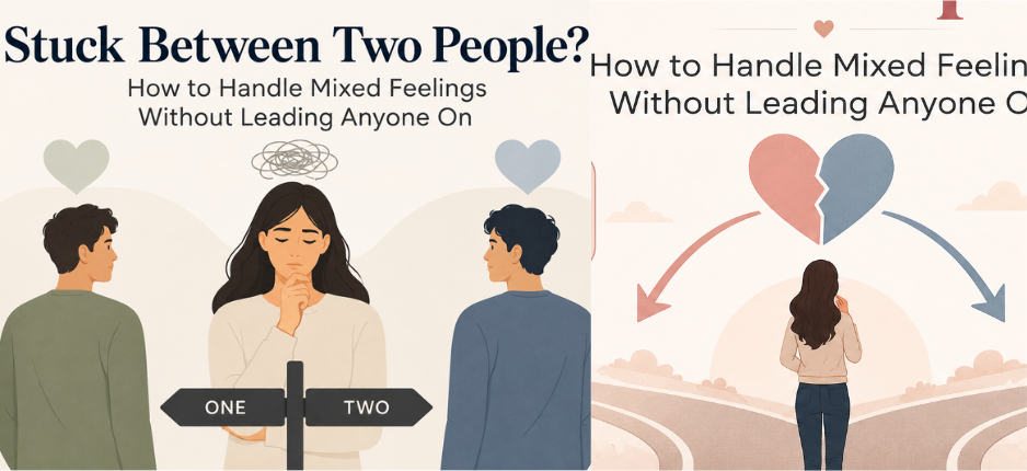 Stuck Between Two People? How to Handle Mixed Feelings Without Leading