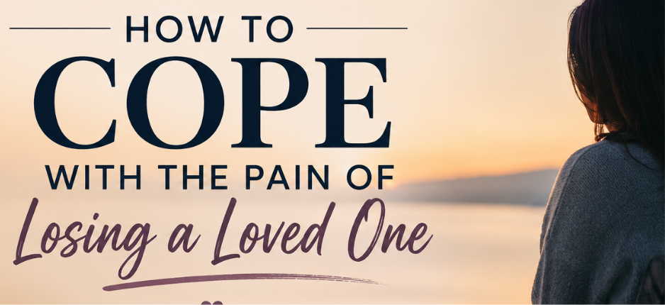 How to Cope with the pain of losing a loved one