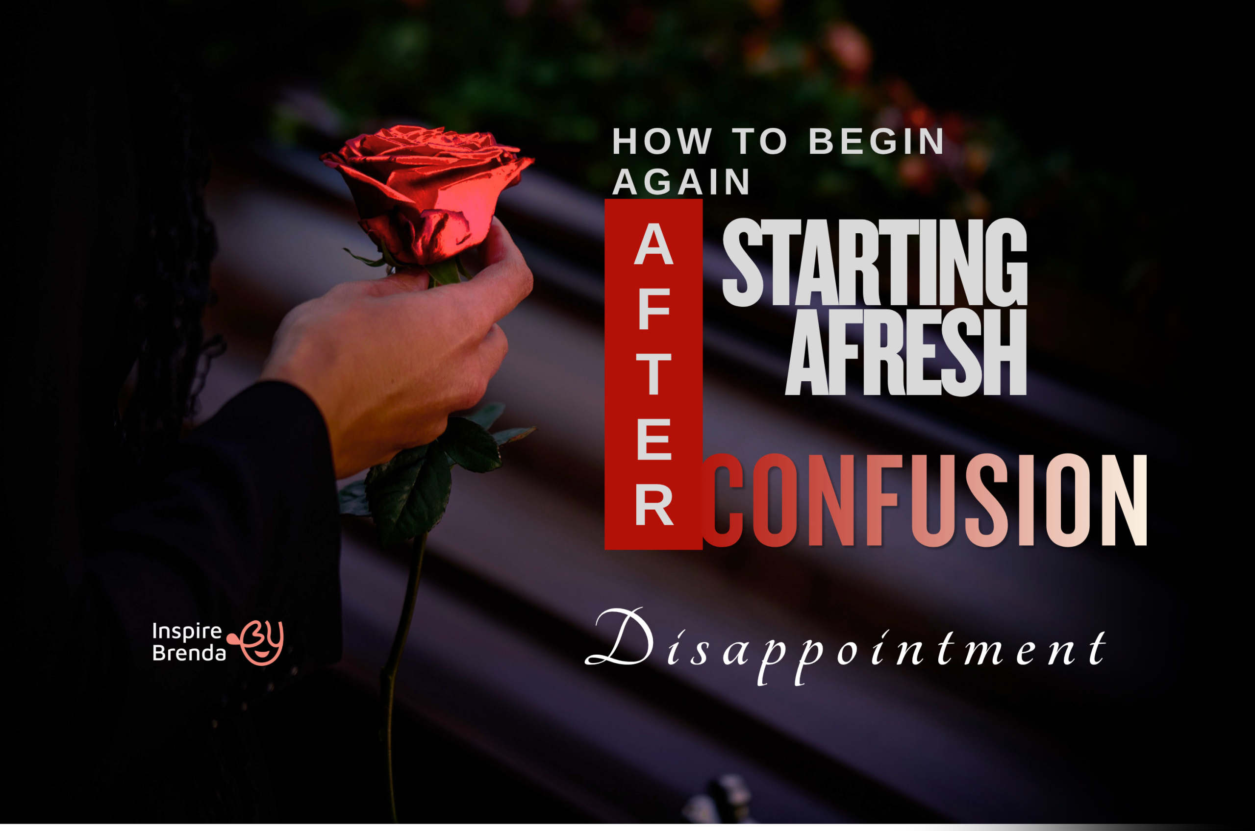Starting Afresh: How to begin again after confusion, disappointment and failure